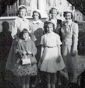 Dorothy (Dot) Haydock Gaynor Wilson; Anne Butman; Ruth Bennet McDougal Dorrough; Ann Bennett; Jean Wilson; Alice Haydock Bennett